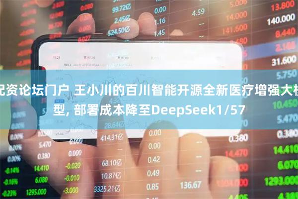 配资论坛门户 王小川的百川智能开源全新医疗增强大模型, 部署成本降至DeepSeek1/57